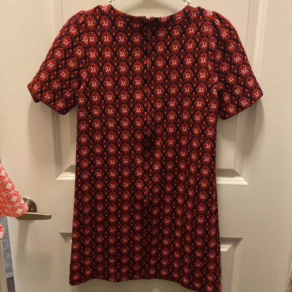 Loft Black & Red Mini Dress XS - Picture 3 of 4